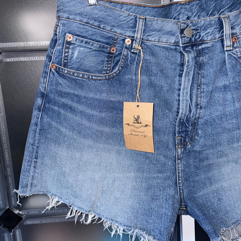 Denimist Brooke Denim Shorts in Blake Wash Women's Size 31 NWT - Picture 6 of 14